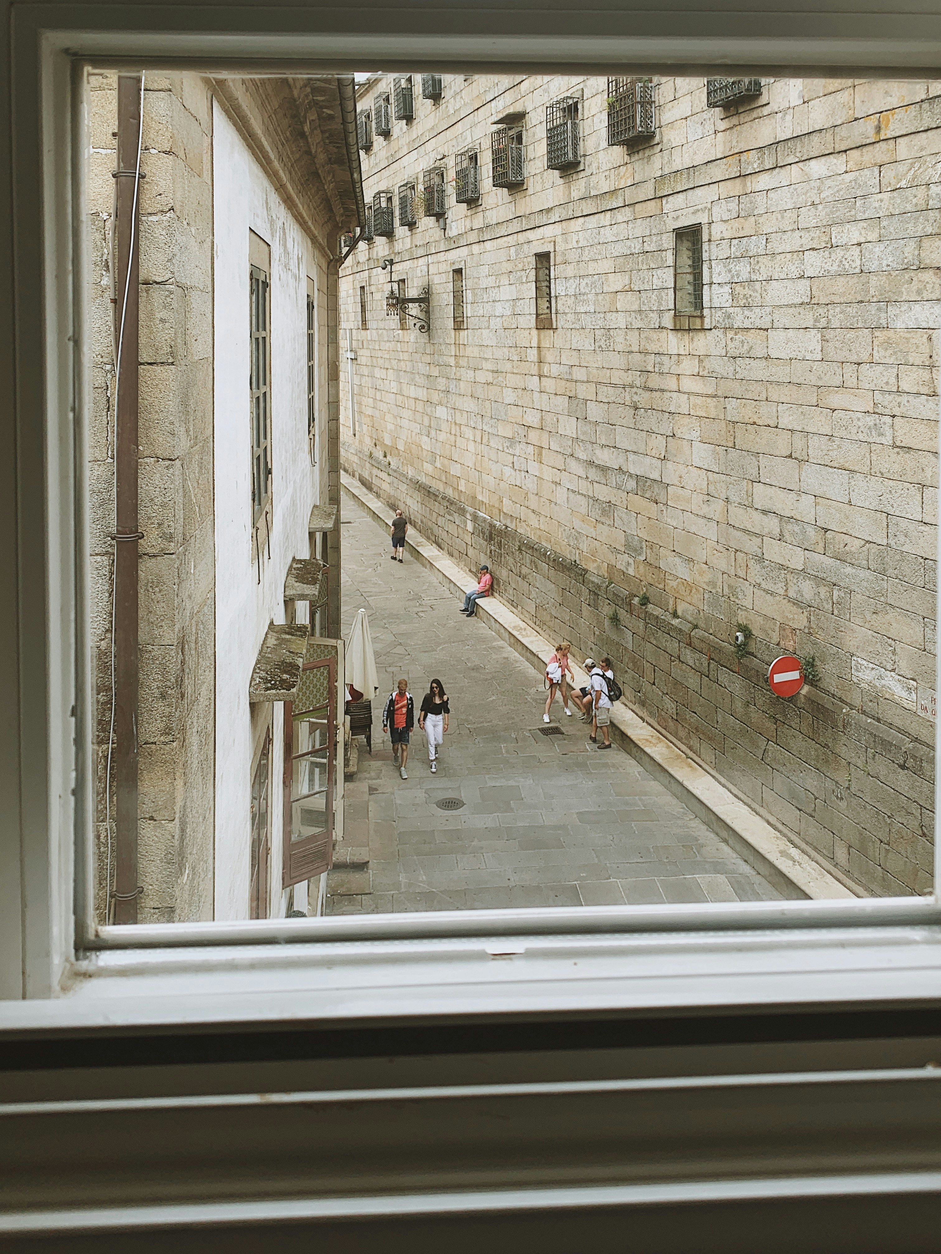 people walking